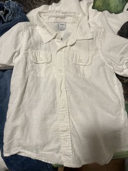 5T Linen Polo Shirt
