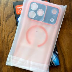 iPhone 17 Pro Max Waterproof Case Built In Screen and Camera Protection