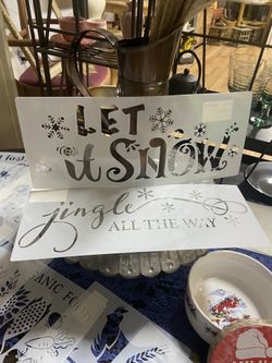 Christmas And Farmhouse Stencils 