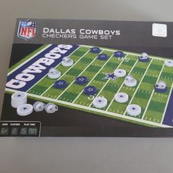 Dallas Cowboys Checkers Game