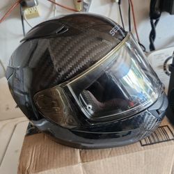 Brand new full face carbon fiber helmet  L