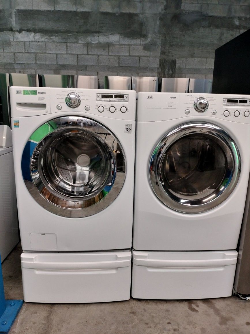 Set De Lavadora Secadora Marca LG