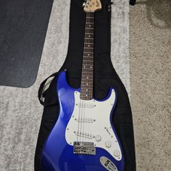 Electric Guitar And Ampli