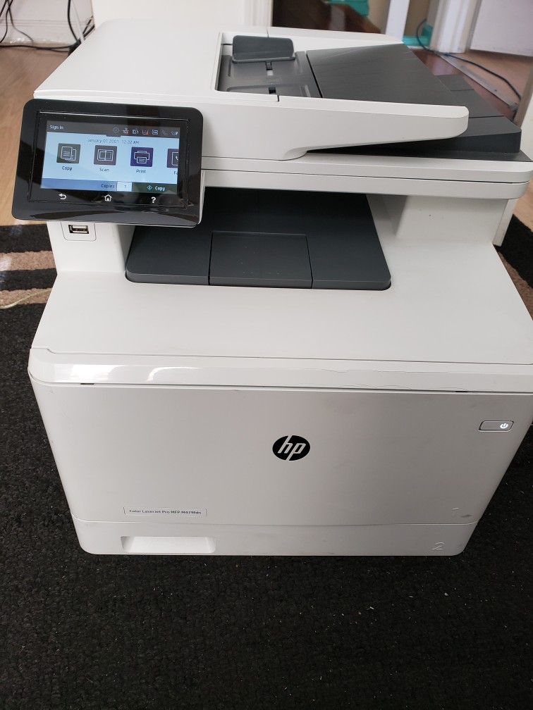 HP Color LaserJet Pro MFP M479FDN All-In-One Laser Scanner Printer