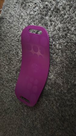 Purple Plastic Balance Board