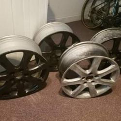 Set Of 4 Honda Alloy Wheels/Rims 17x7JJ