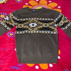 Brow Patterned Sweater