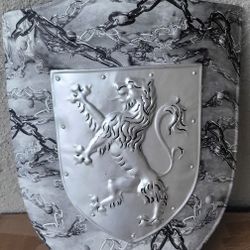 Decoration Home Decor Ornaments Medieval Warrior Shield Vintage 24x18