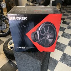 Kicker Car Audio Car Stereo Subwoofer. Comp Vr Series . Brand New 