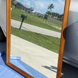 Large Vintage Mcm Mirror