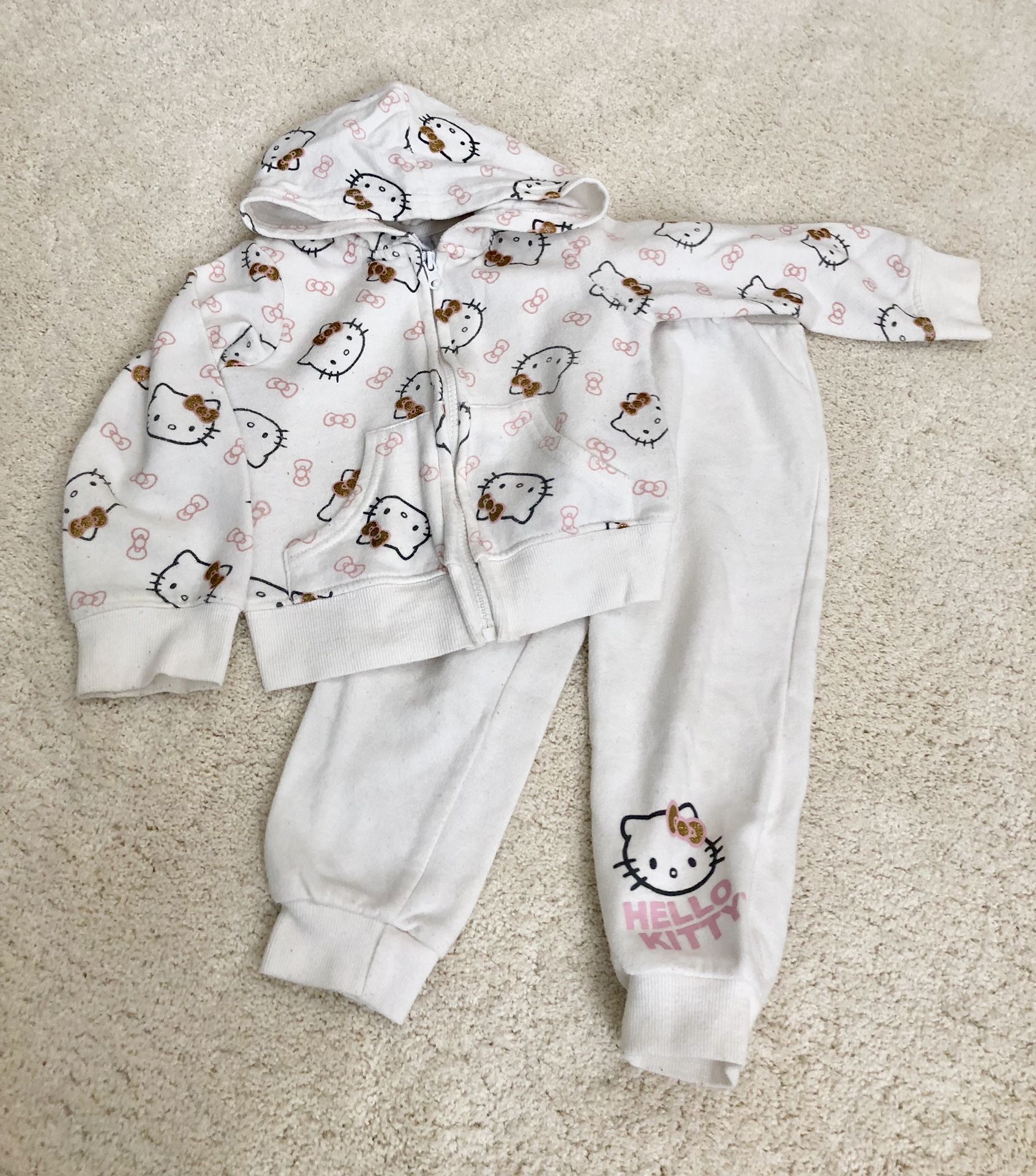 Hello Kitty Outfit size 4 toddler