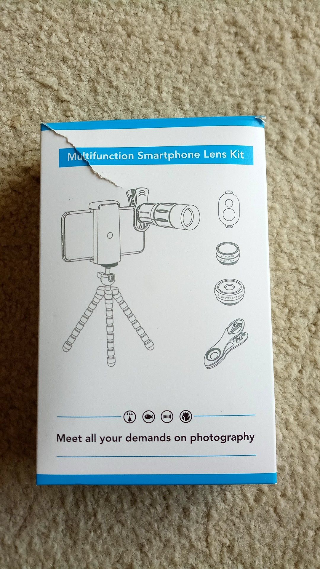 multifunction smartphone lens kit