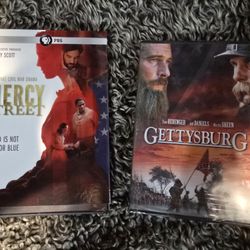 2 Civil War DVDs