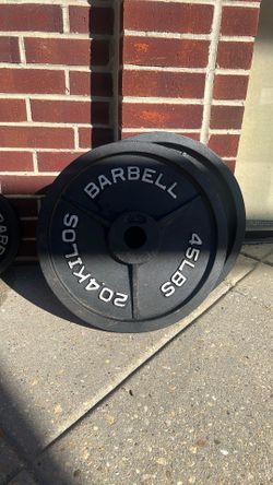 Weight, 45lbs Olympic Plates
