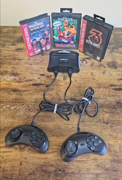 AT Games Sega Genesis Bundle.