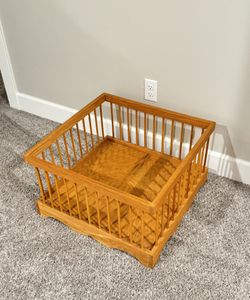 Oak Doll / Toy storage