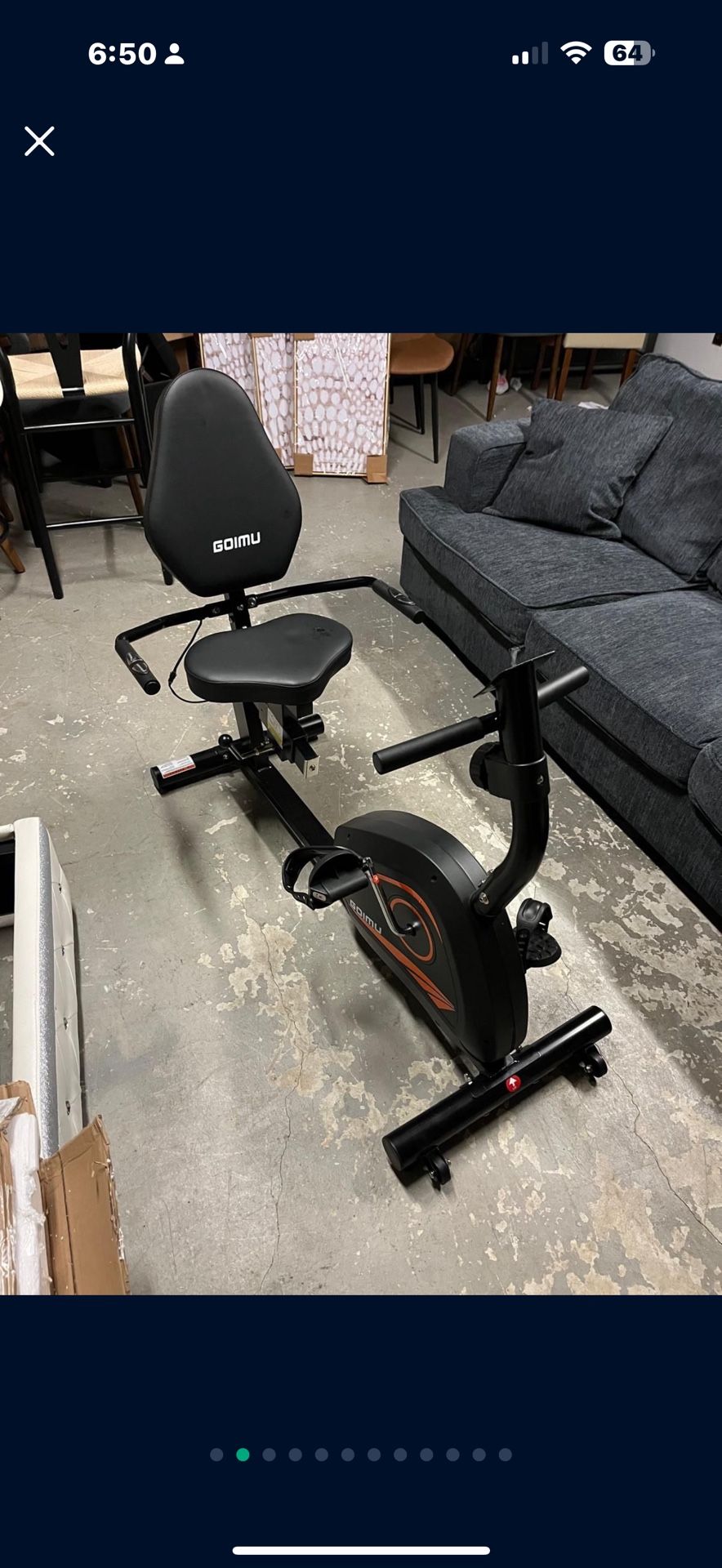 Stationary Exercise Bike