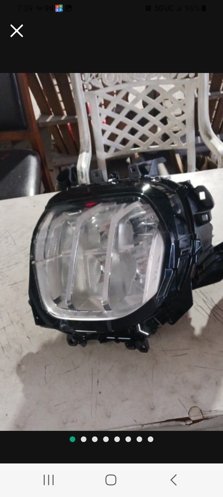 2023 mitsubishi outlander 2023 pass original head lamp