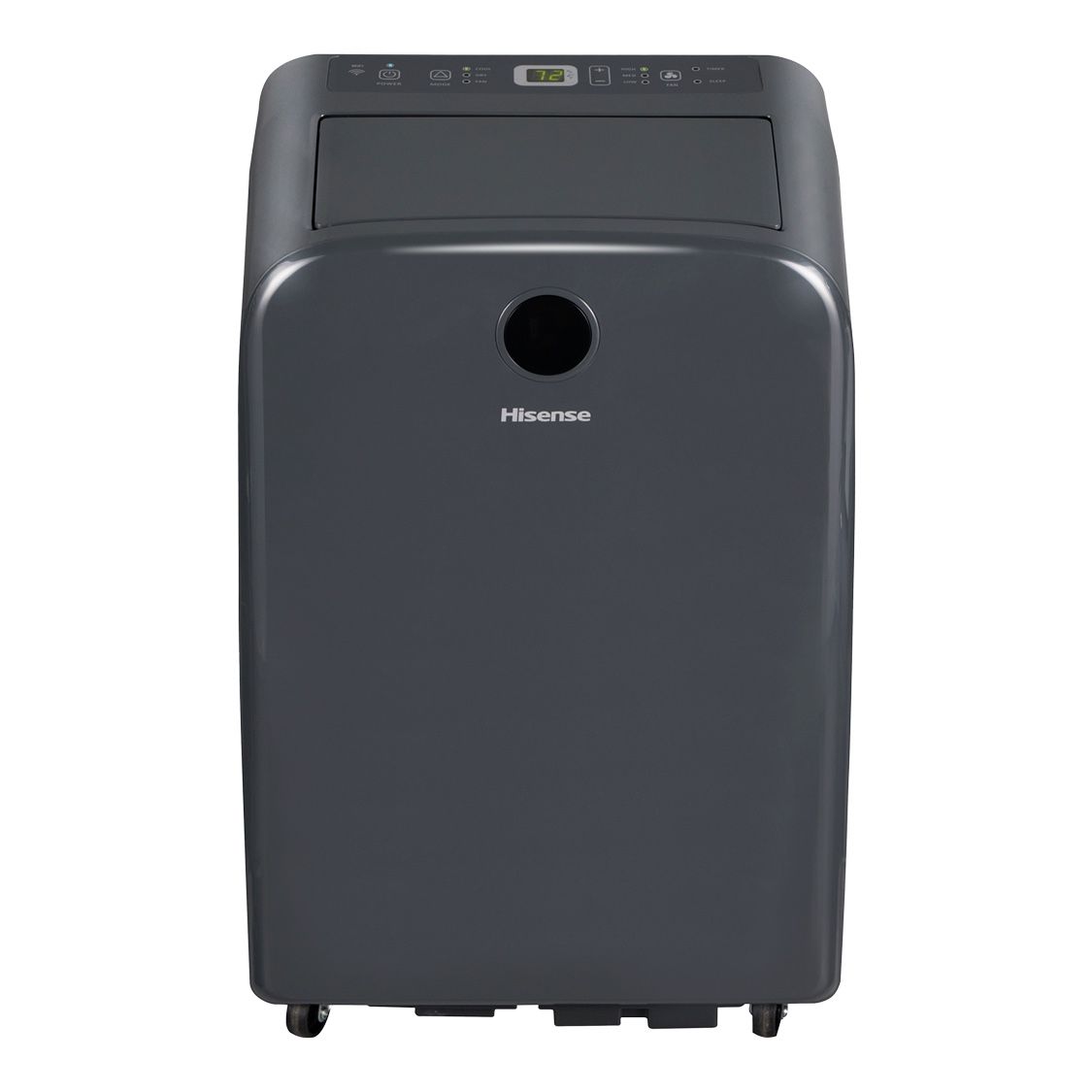 Hisense 10000-BTU DOE (14000-BTU ASHRAE) 115-Volt Grey Portable Air Conditioner