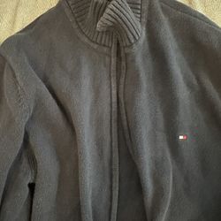Tommy Hilfiger Zip Up Sweater 