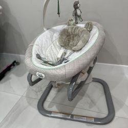 Baby Swing for Newborns - Electric Motorized Infant Swing, music 