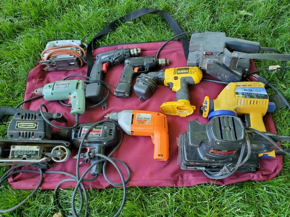 Electric drills and tools, plz Read DESCRIPTION