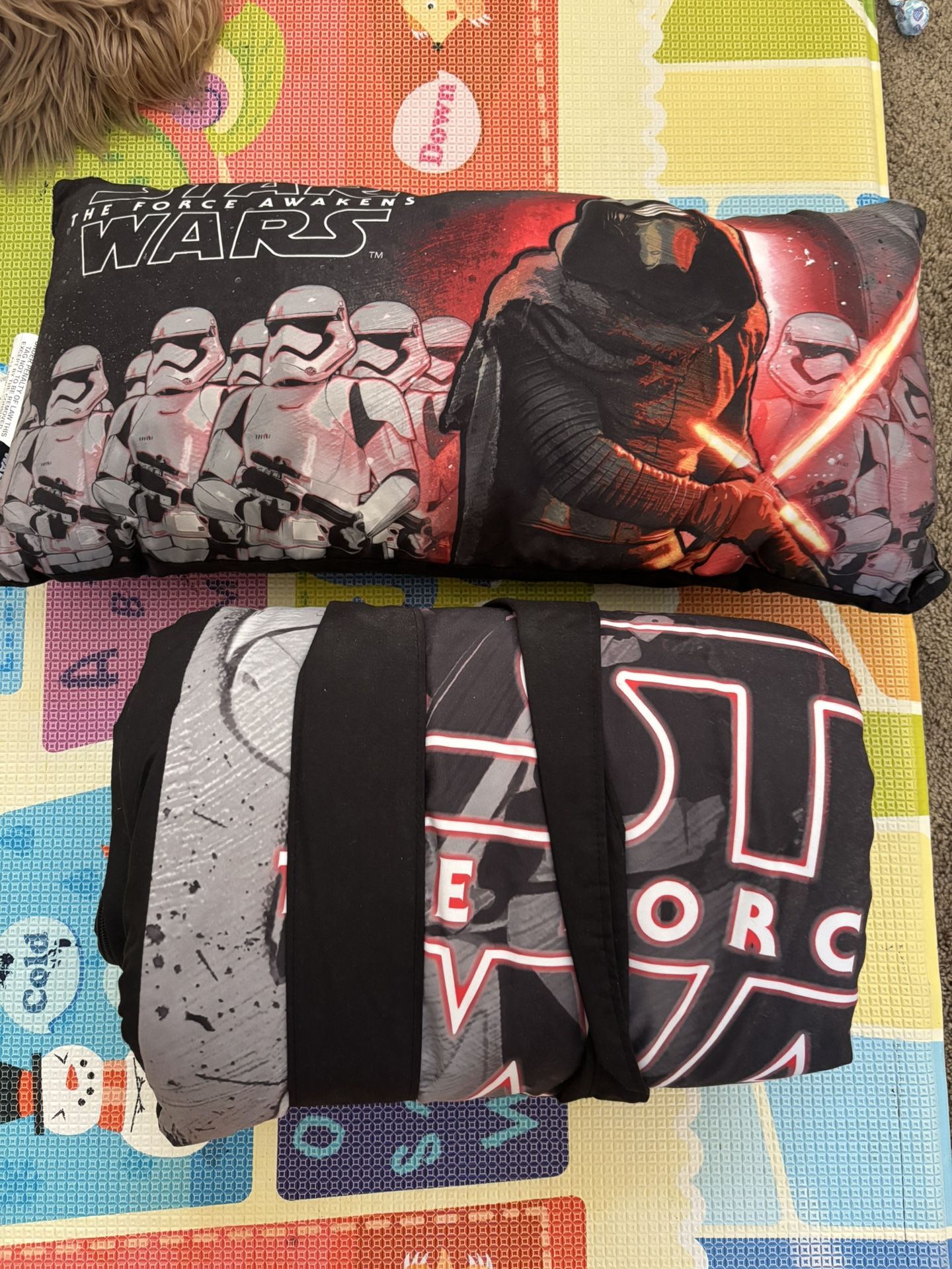 Toddler Boy Star War Sleeping Bag Set