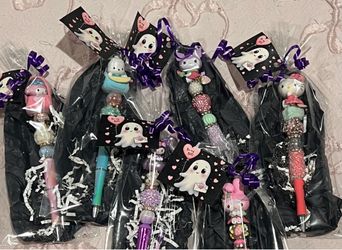 Boo Basket Gifts - Character Beaded Pens