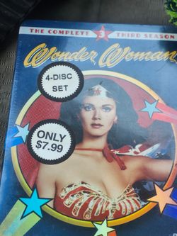 Collection wonder woman in plastic