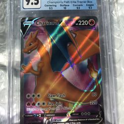 Psa 9.5 Cgc Charizard 2020 Black Star Promos Eite Trainer Box 