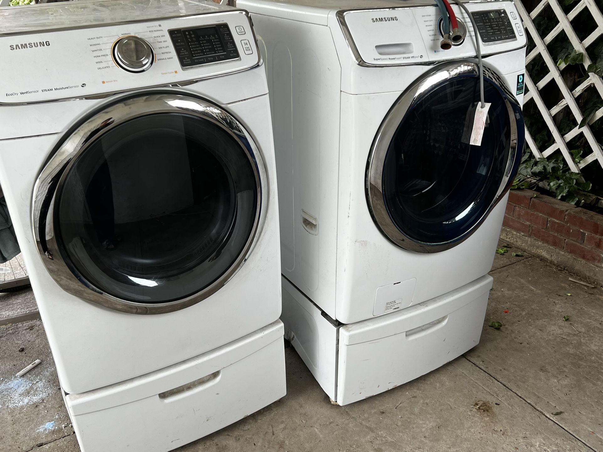 Samsung Washer And Dryer