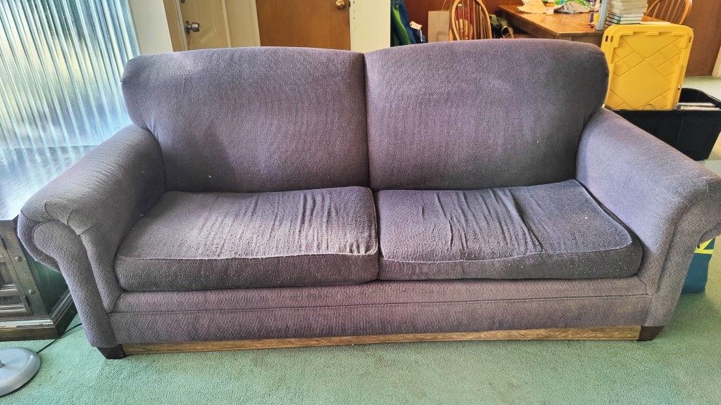 Sofa, Chair and Lamp 