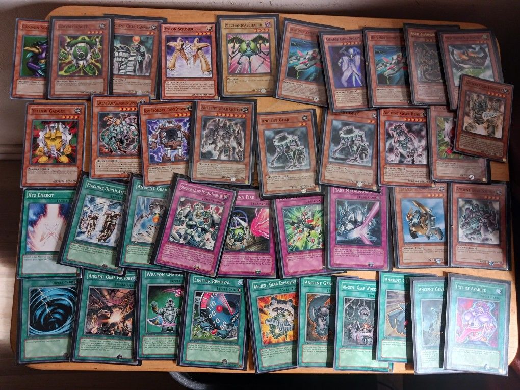 Yugioh Tournament Ready To Play Ancient Gear 38 Card Deck