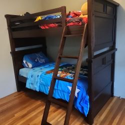 Kids Twins Bunk Beds 