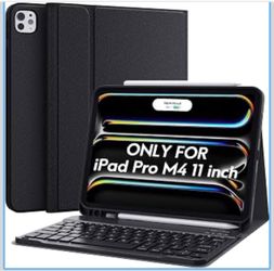 CHESONA Keyboard Case for iPad Pro 11 inch (M4-2024/M5-2025)