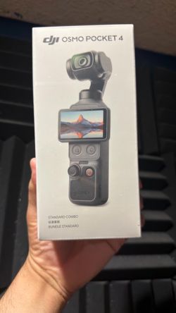 DJI Osmo Pocket 4 (new sealed)
