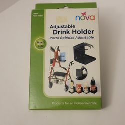 Adjustable Drink Holder For Walkers/ Wheelchair 
