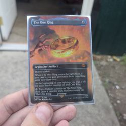Borderless The One Ring MTG Card
