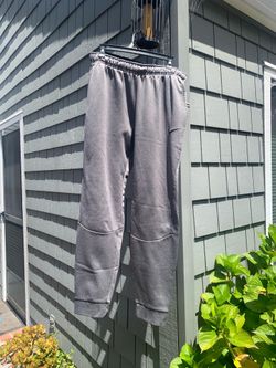 Nike Grey Fleece Pants - Size Large