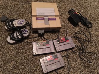 Super Nintendo and games