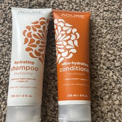 New full size Acure shampoo & conditioner set 