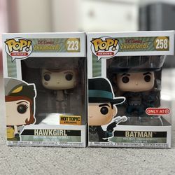 HawkGirl & Batman Funko Pop Bundle