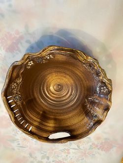 Punchbowl and Platter pottery (Like New)