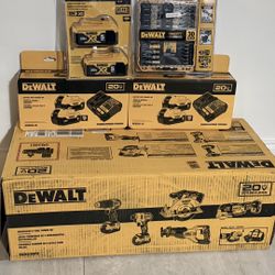 Set of DeWalt Toolset