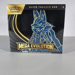 Mega Evolution ETBs — Lucario  (Brand New & Sealed)