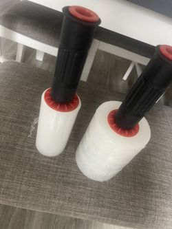 Industrial Strength Mini Hand Stretch Wrap 5" 1000 Ft Roll 80 Gauge Thick, Shrink Wrap Roll for Moving Supplies, Furniture, Pallets, Plastic Wrap