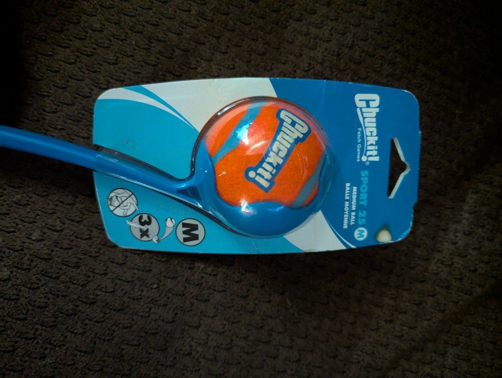 Check It Fetch And Fold Sport Launcher Dog Toy