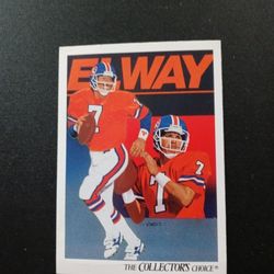 1991 Football Card John Elway