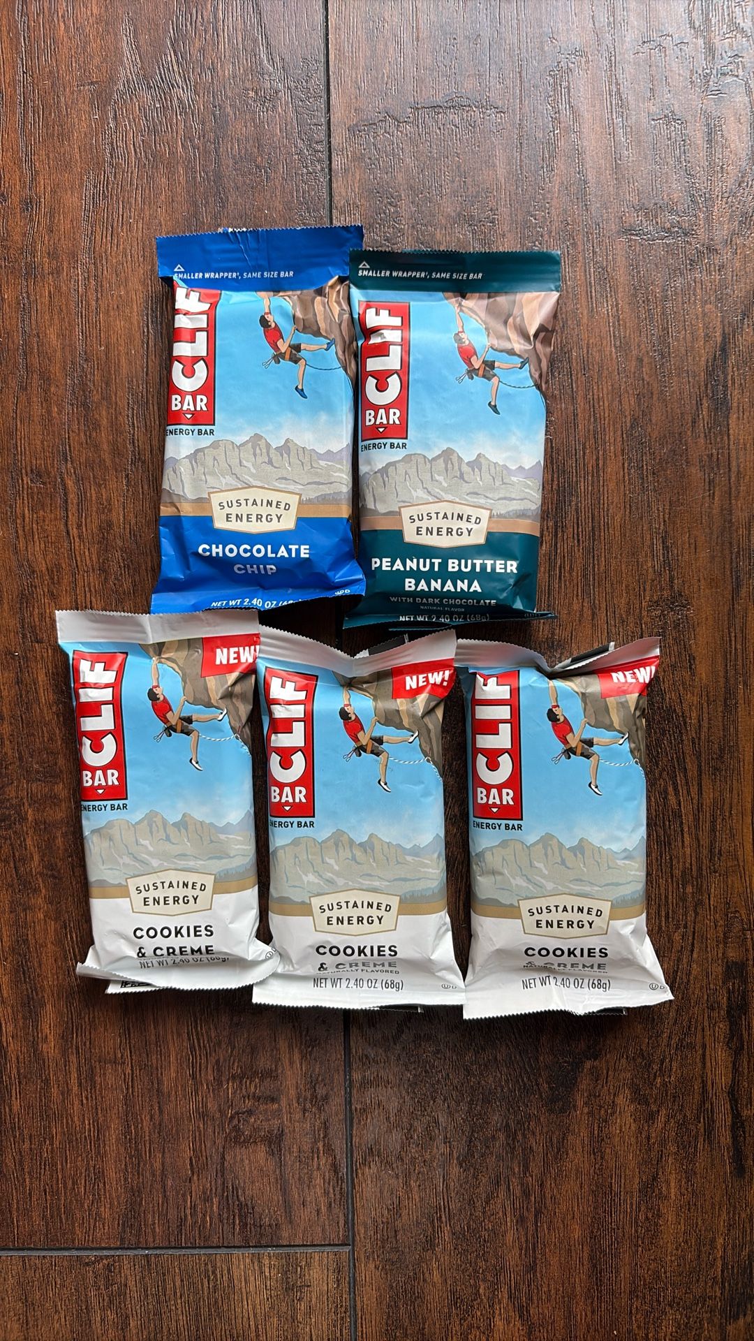 Clif Bar Variety Pack Of 5