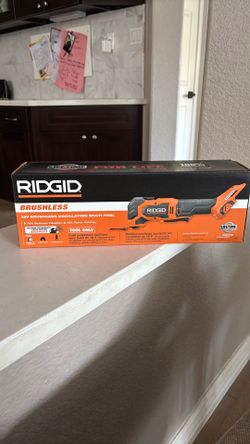 Ridgid brushless 18V oscillating multi tool